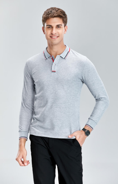 Polo衫定制 長(zhǎng)袖Polo衫定制